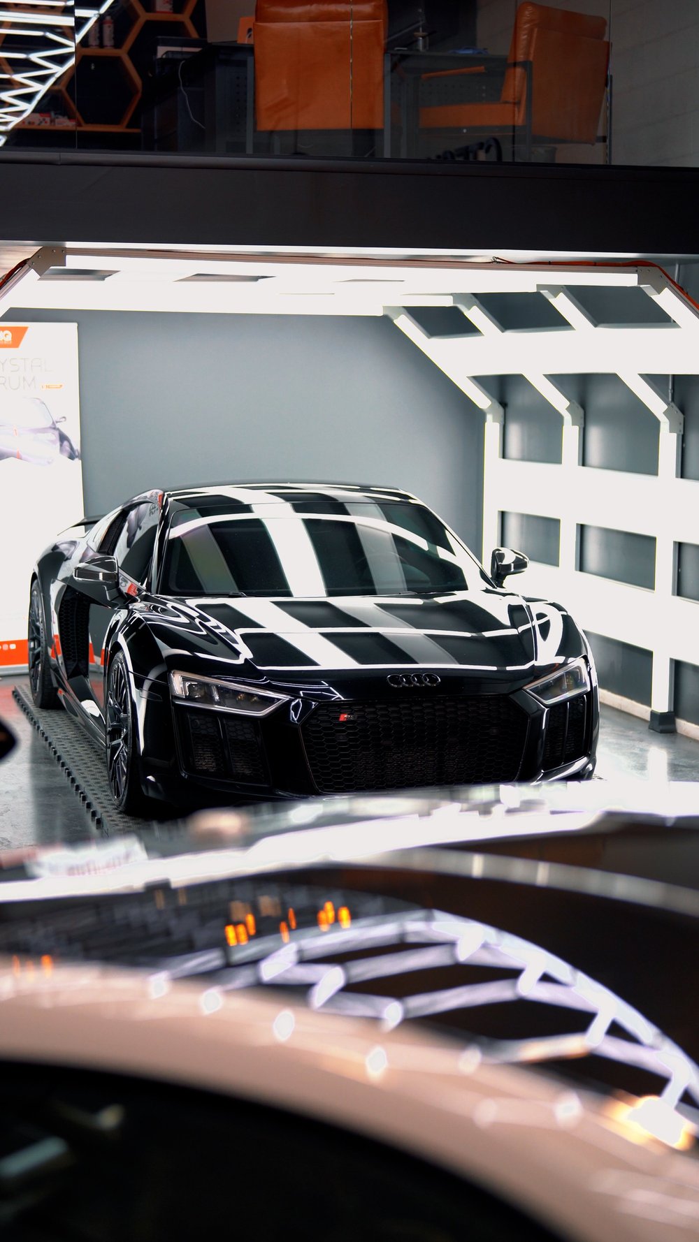 Audi R8 V10 Plus with full-body gloss XPEL PPF from ZAutoCare