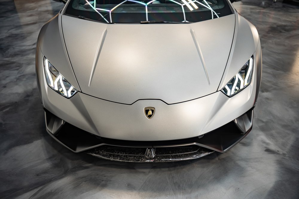 Two Lamborghini Performantes at ZAutoCare — Two Bulls, One Shop